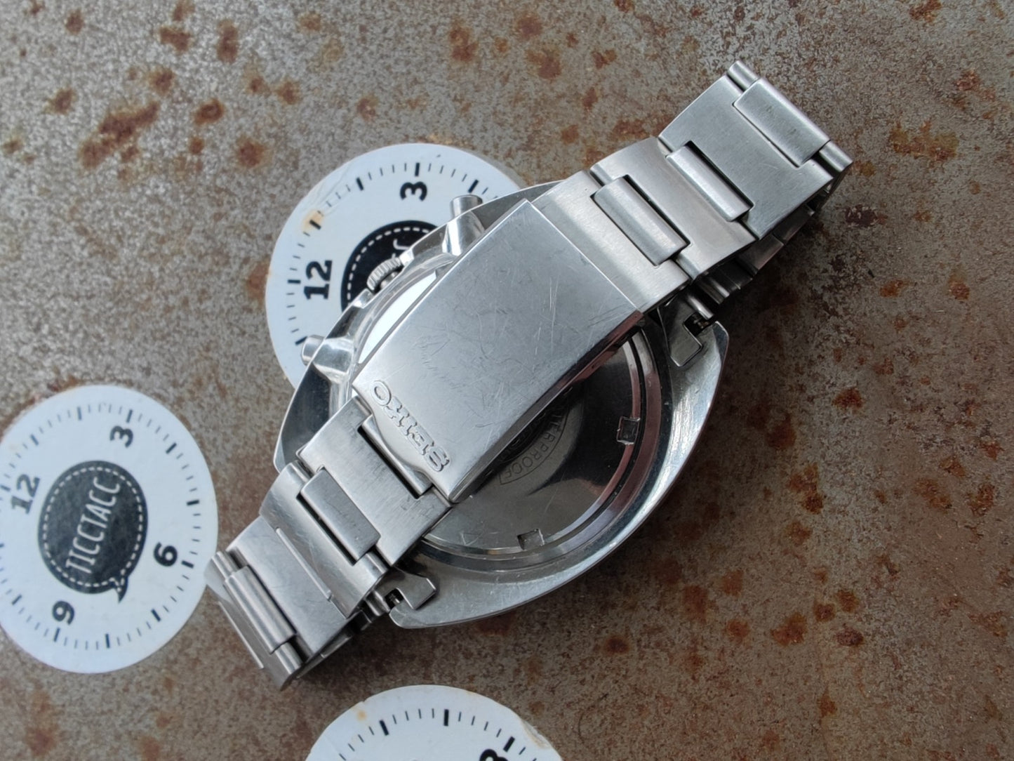 Silver dial SEIKO Pogue with Proof-Proof