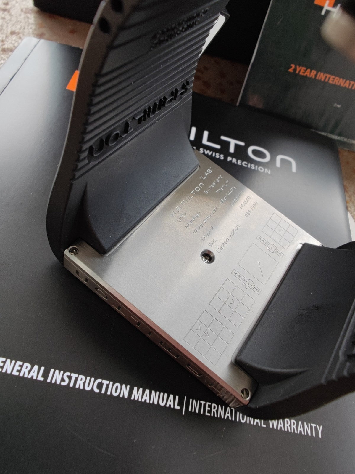 Hamilton Ltd. Edition #085 / 999 Titanium Timeplayers
