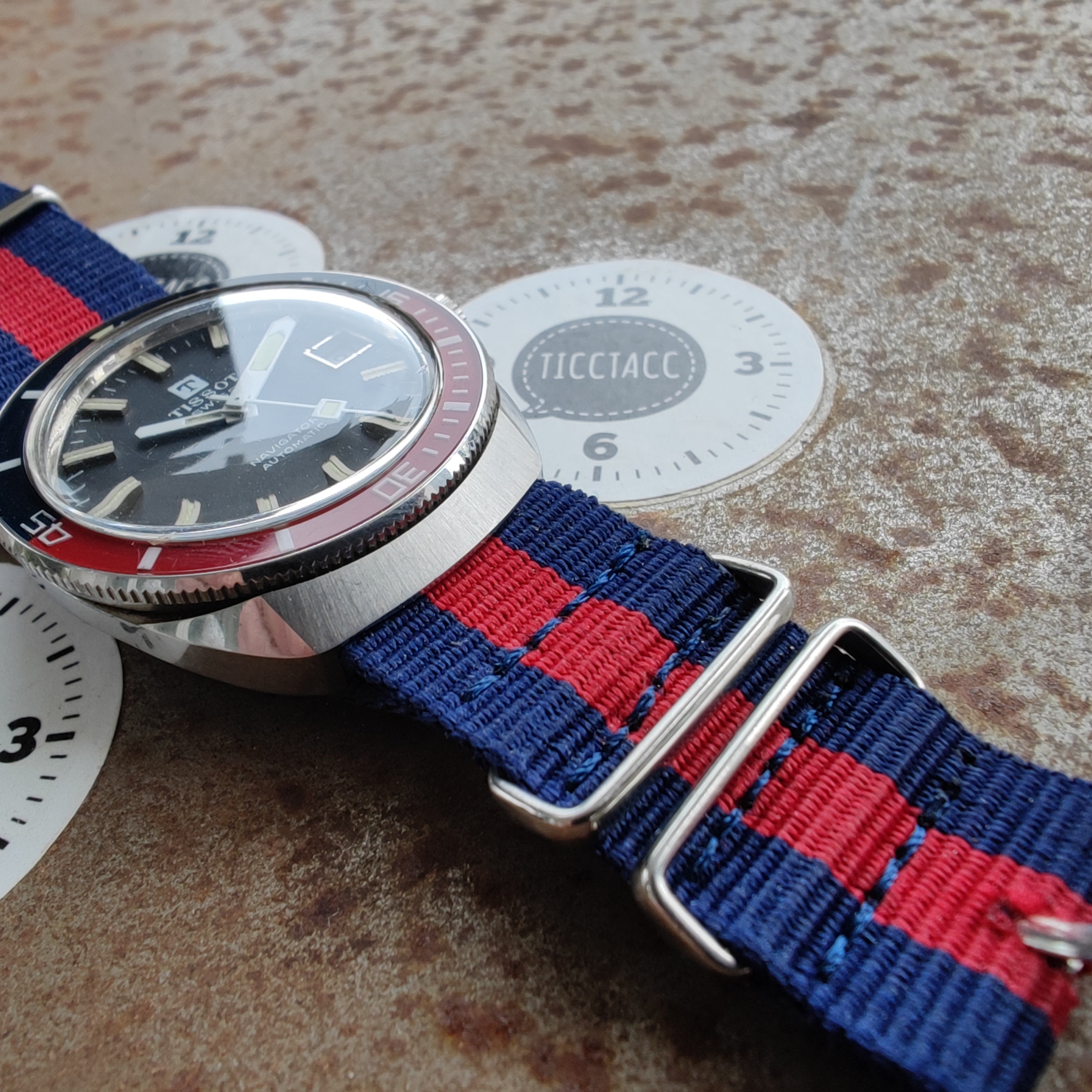 Tissot best sale navigator pepsi