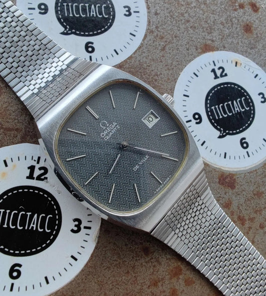 OMEGA DEVILLE QUARTZ wave dial version