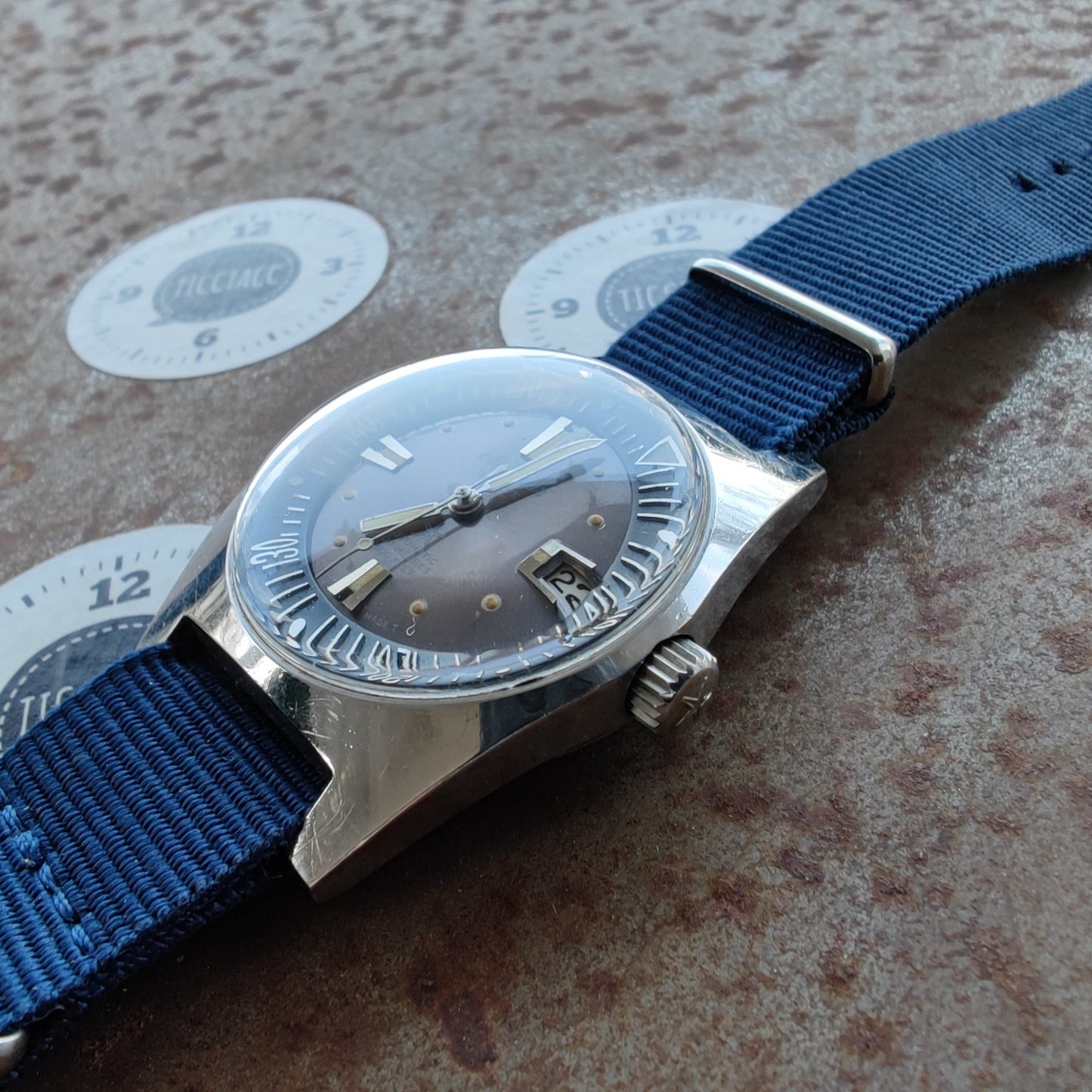 Vintage Aquastar 63 Diving Watch